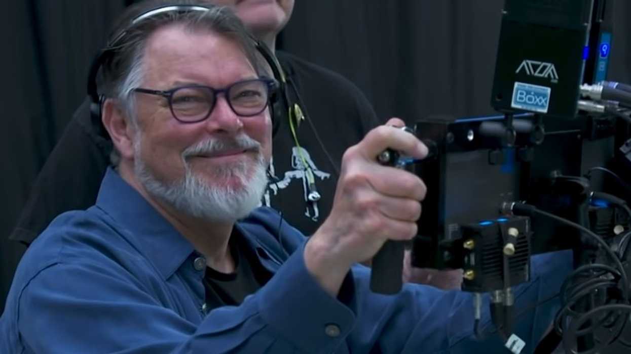 Jonathan Frakes shoots to thrill
