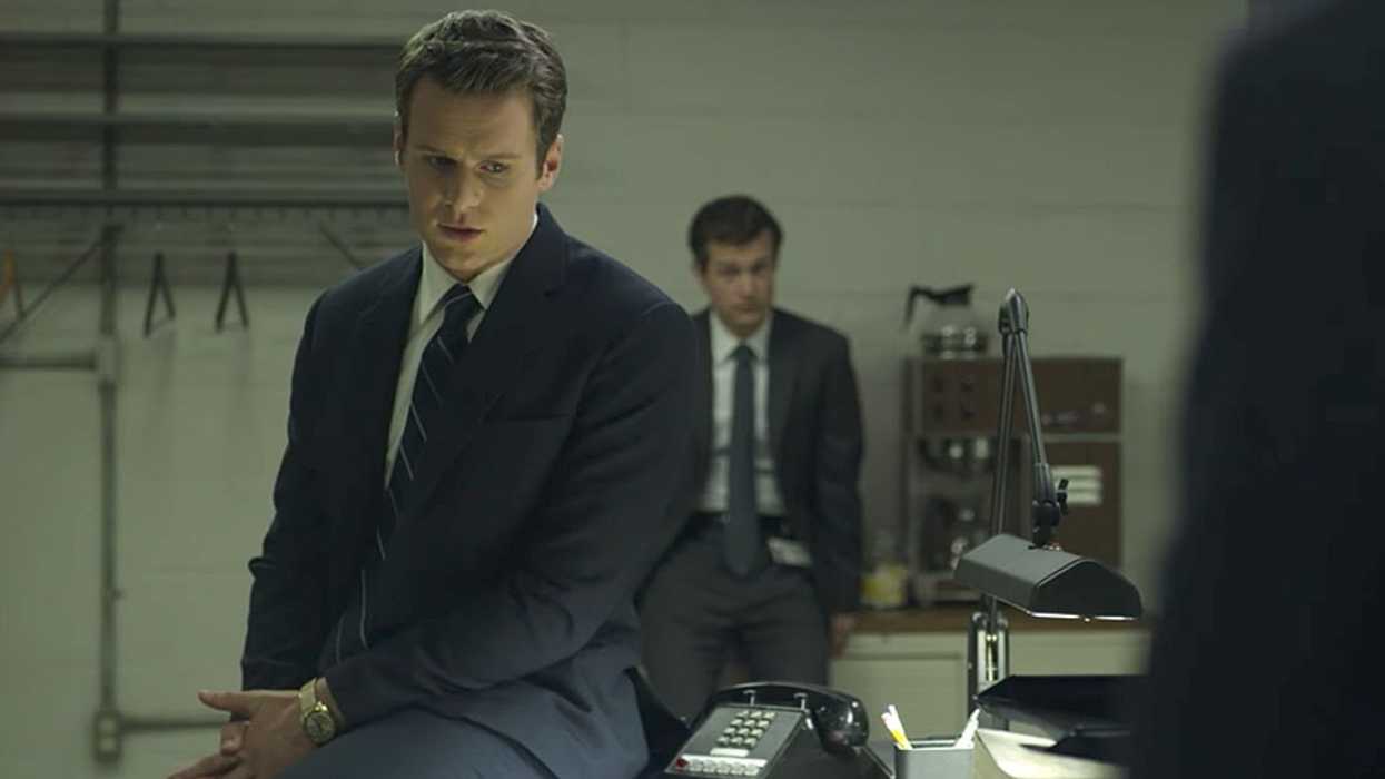 Jonathan Groff in Mindhunter