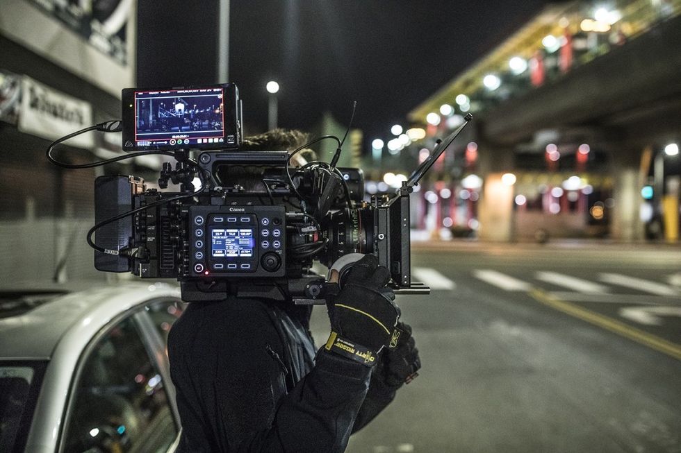 Joshua Caldwell with the C700.