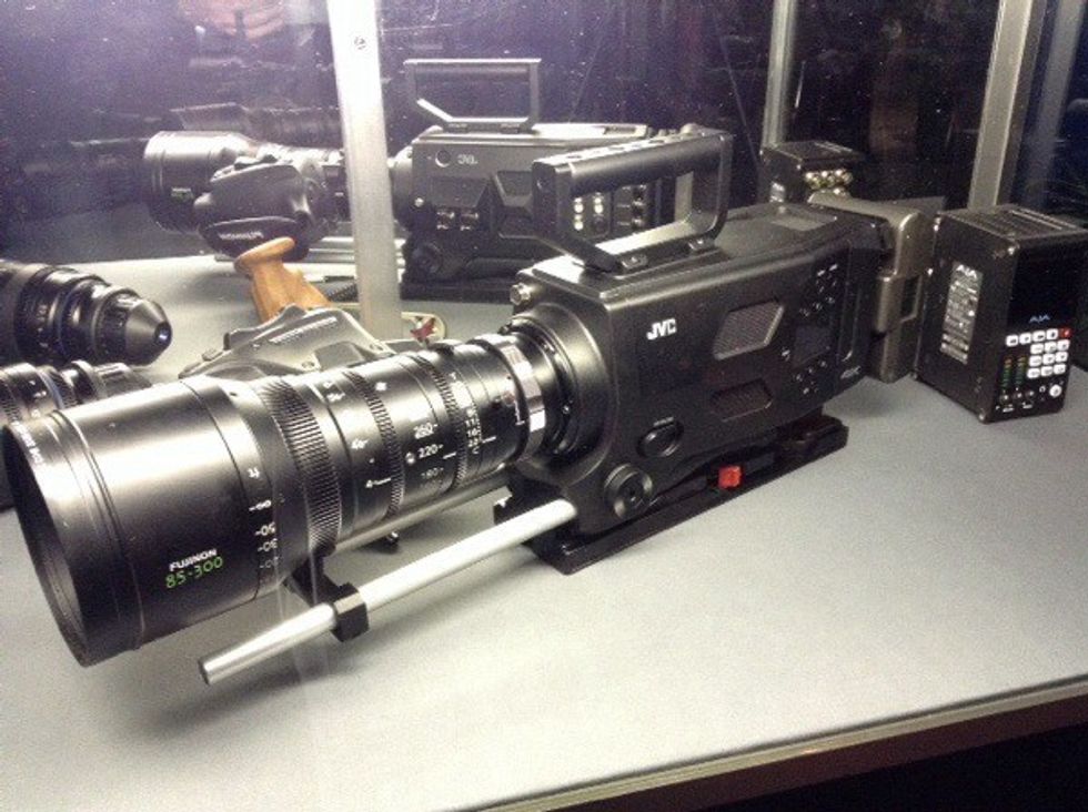 JVC 4k Cameras at NAB 2014