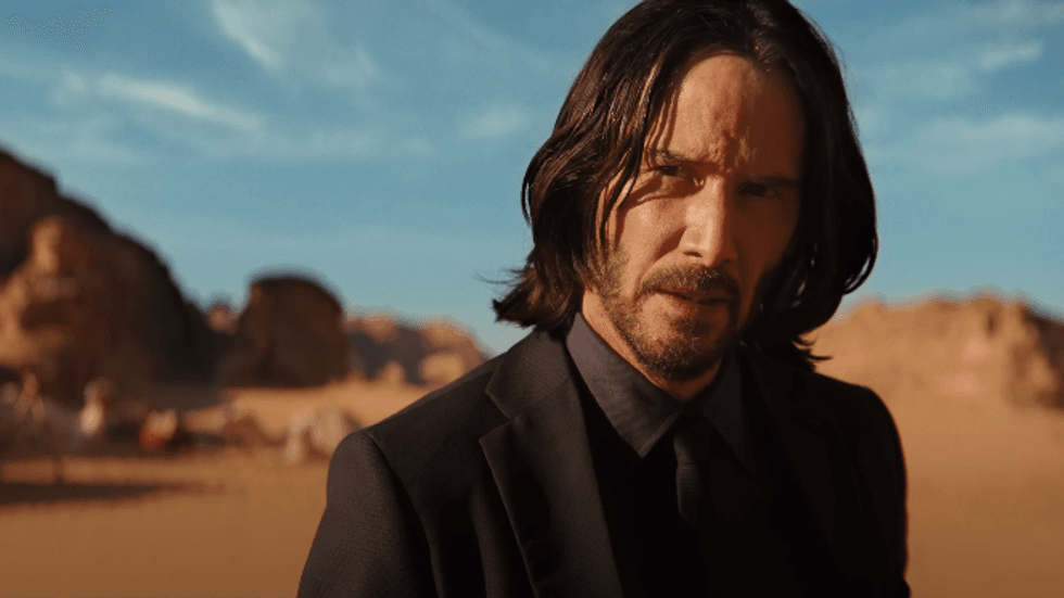 Keanu Reeves as John Wick in 'John Wick: Chapter 4'