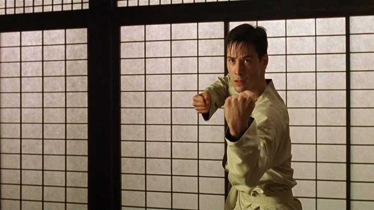 Keanu Reeves as Neo in The Matrix (1999)