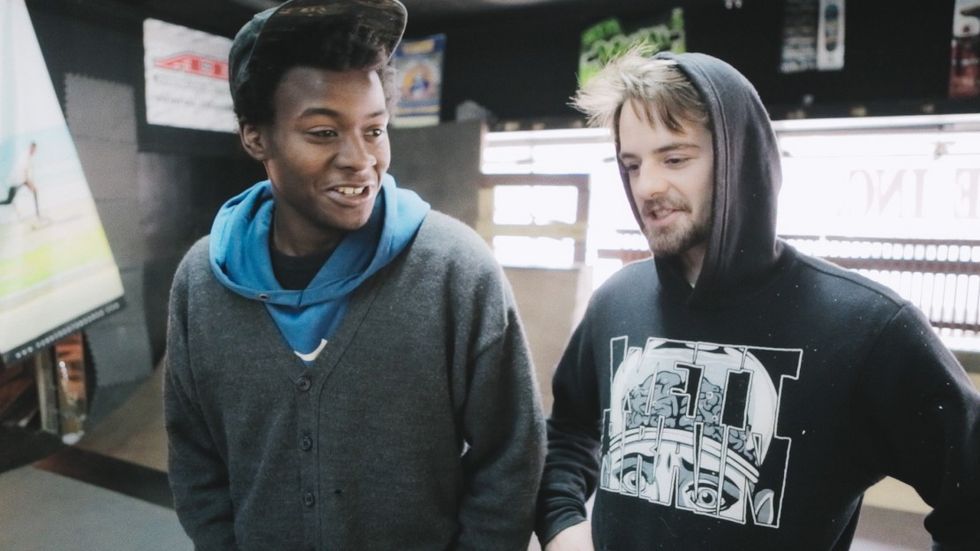 Kiere and Zack in MINDING THE GAP. Photo Courtesy of Hulu.