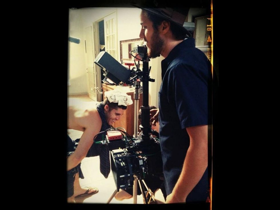KRISHA Director Trey Edward Shults and DP Drew Daniels