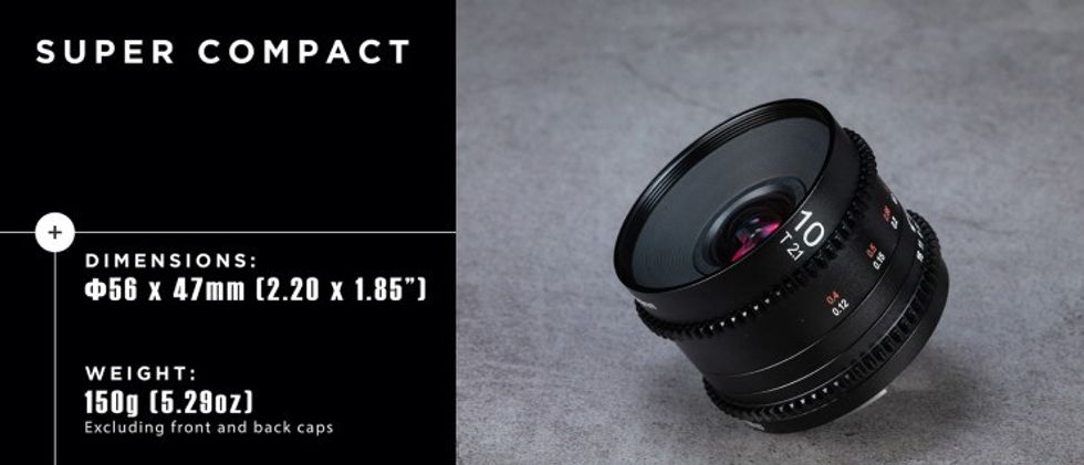 Laowa 10mm T2.1 Zero-D MFT Cine