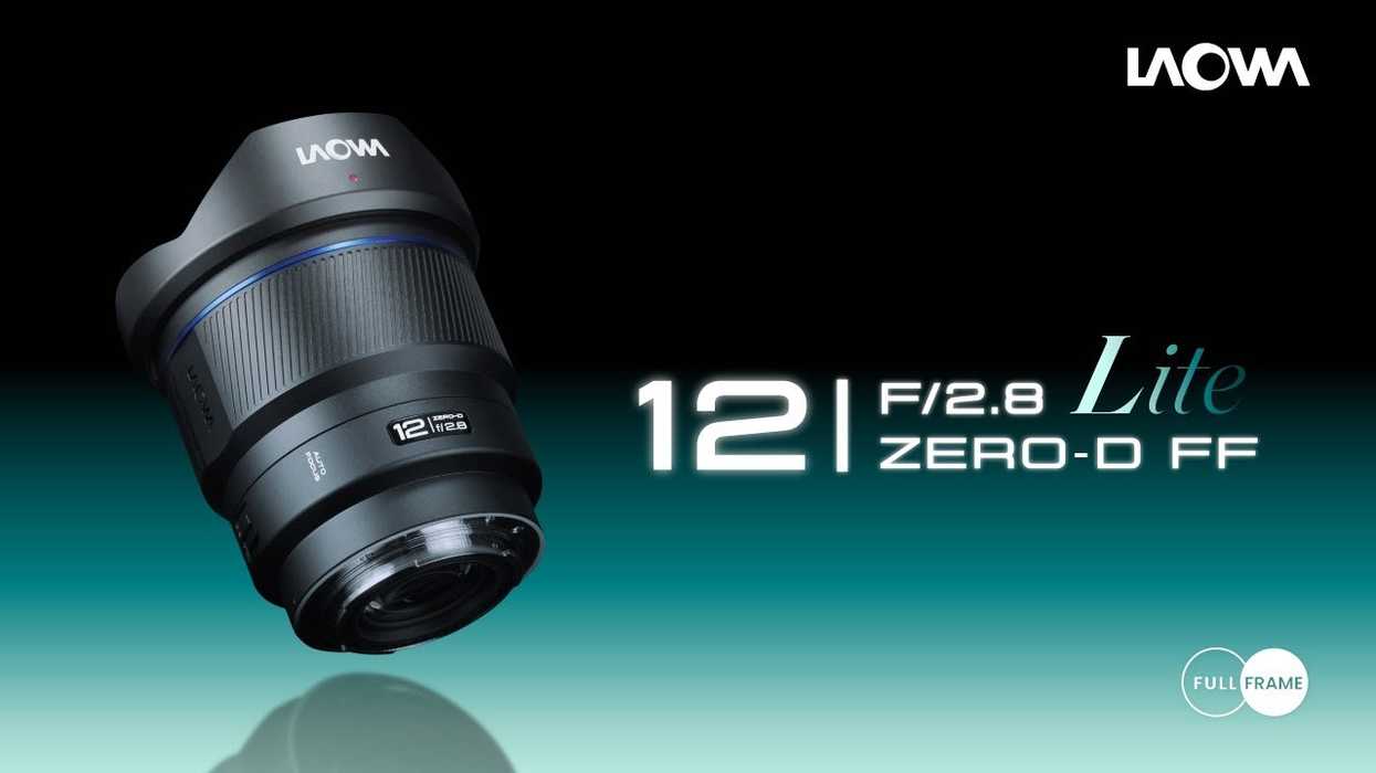 Laowa 12mm f/2.8 Lite Zero-D FF Lens