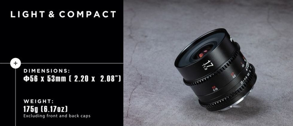 Laowa 17mm T1.9 MFT Cine