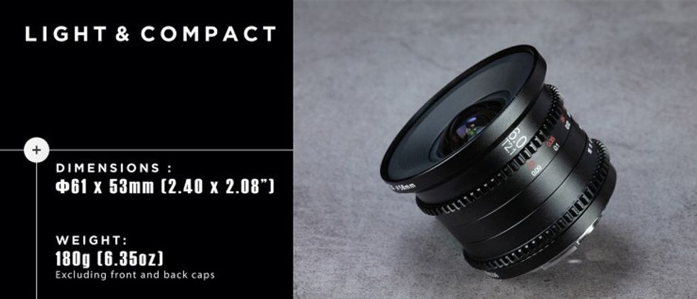 Laowa 6mm T2.1 Zero-D MFT Cine