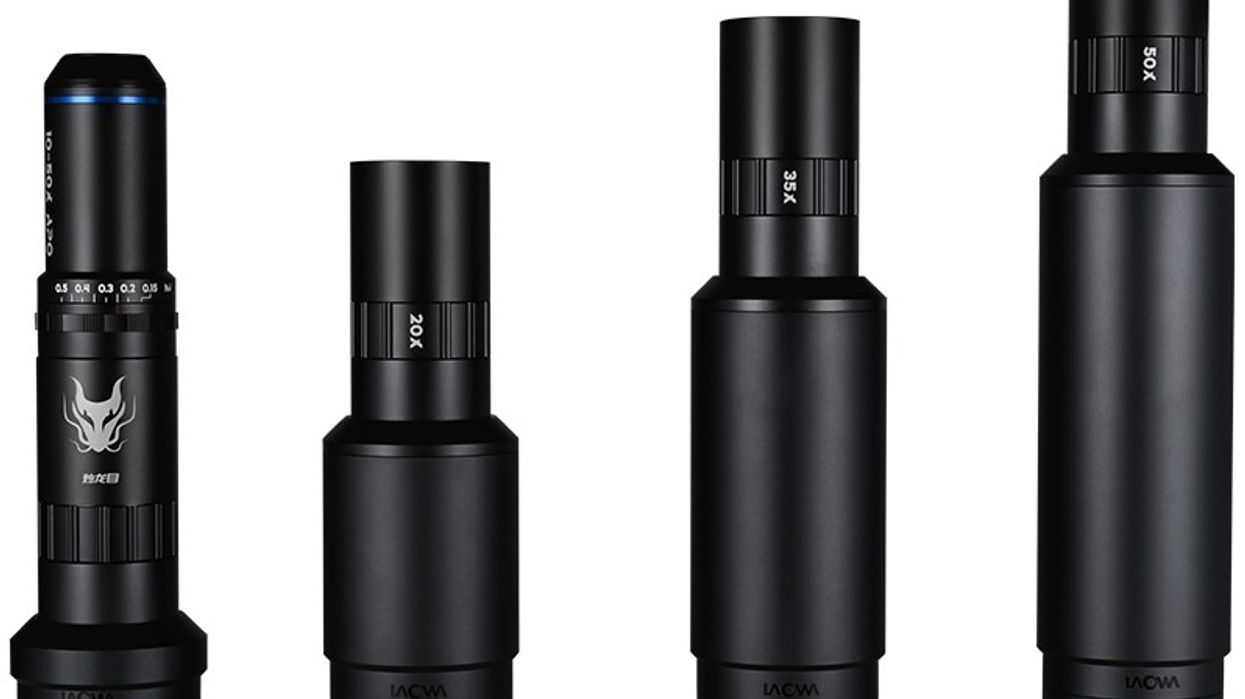 Laowa Aurogon FF 10-50X NA0.5 Supermicro APO lenses