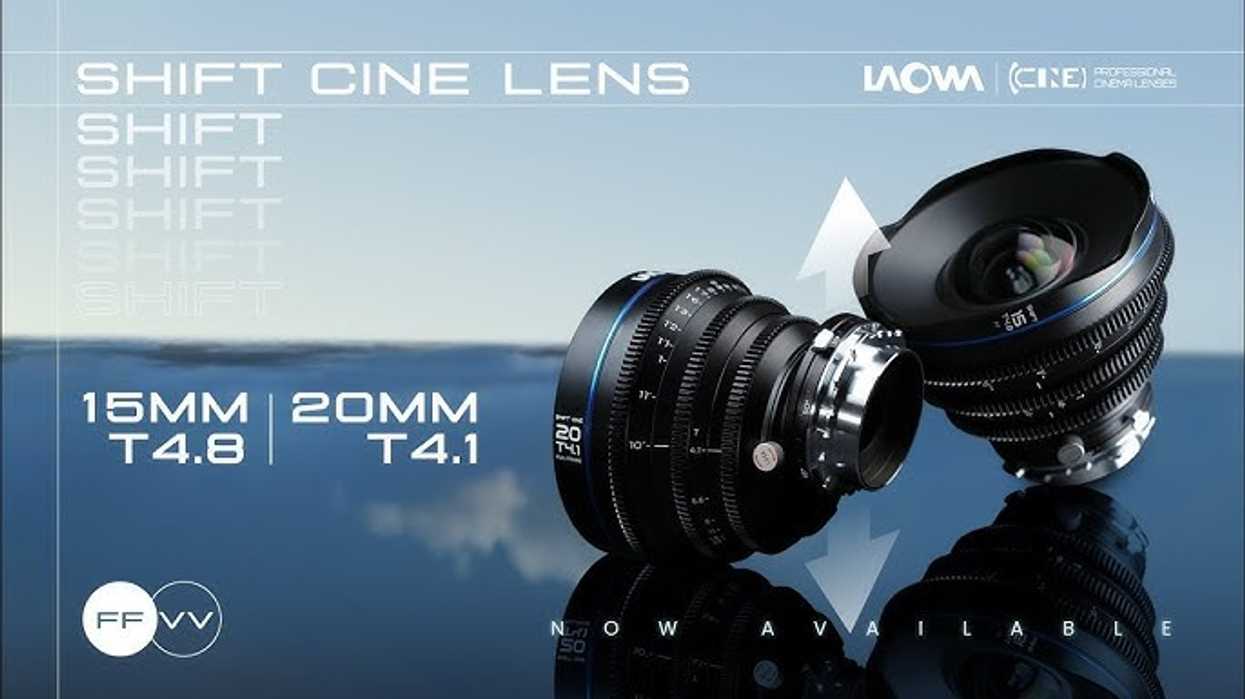 Laowa Zero-D Shift Cine Lenses