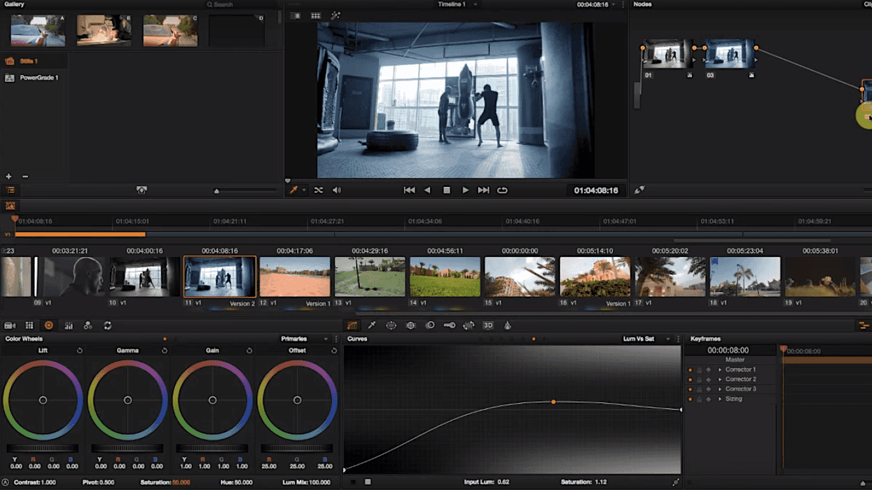 Learn Color Grading Desaturated Shadow Technique