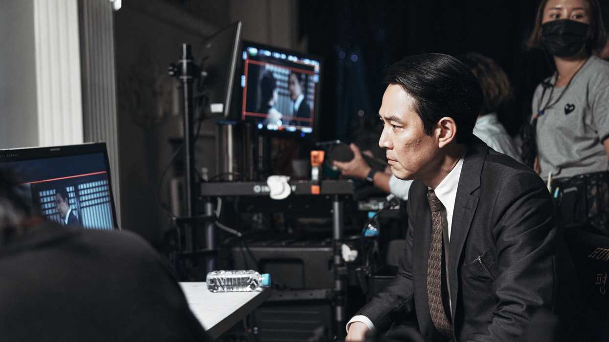 Lee Jung Jae at video village