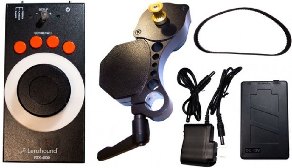lenzhound wireless lens motor control system wireless follow focus kickstarter camera shooting filmmaking 3