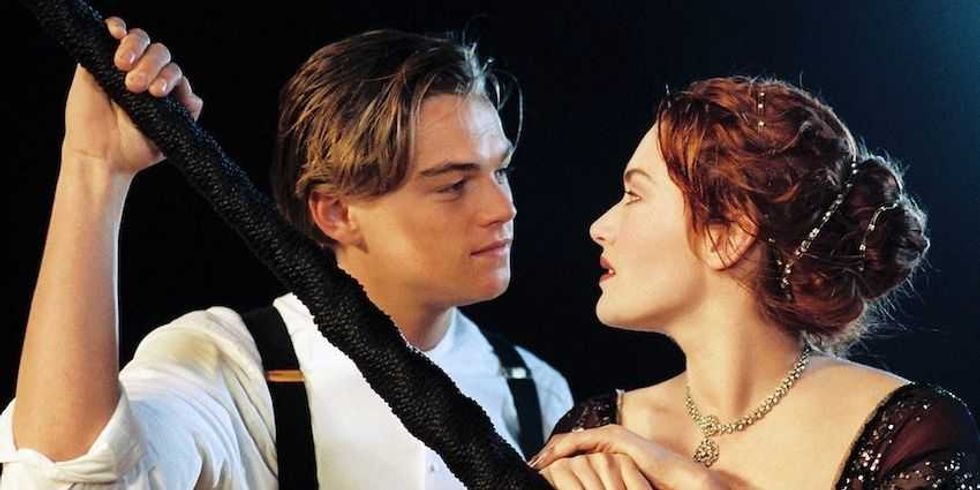 Leonardo DiCaprio and Kate Winslet