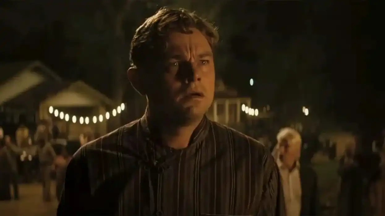 Leonardo DiCaprio as Ernest Burkhart in 'Killers of the Flower Moon'