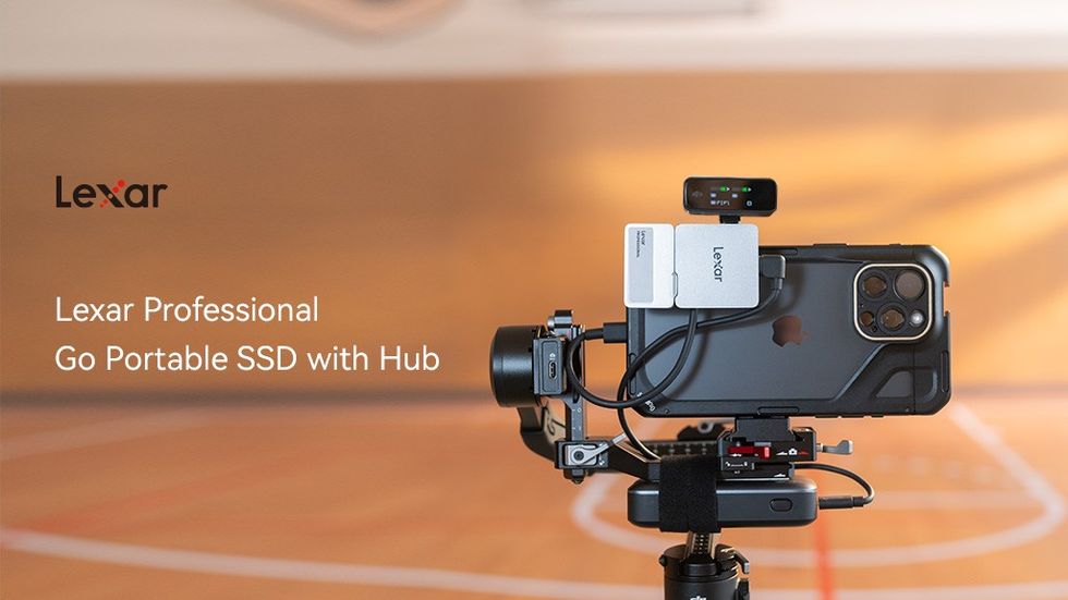 Lexar Professional Go Portable SSD with Hub