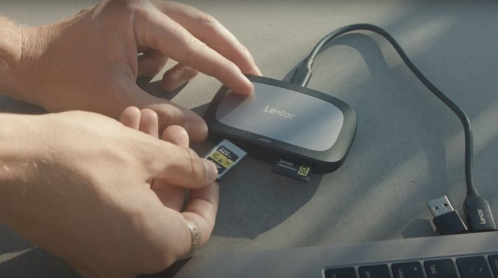 Lexar\u00ae Professional CFexpress Type A _SD USB 3.2 Gen 2 Reader