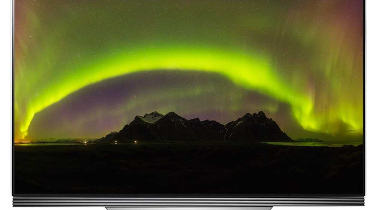 LG Technicolor E7 OLED television