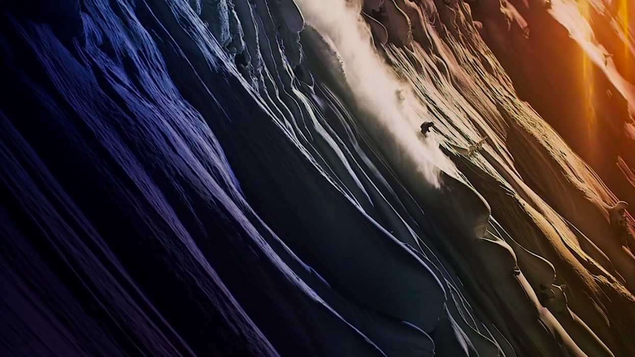 Lighting a Mountainside