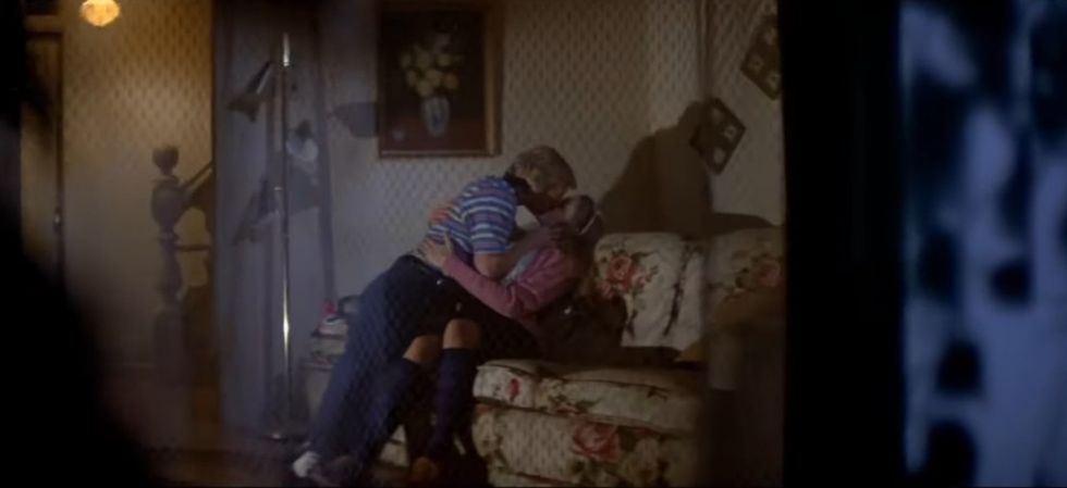 Lighting in the Halloween opening scene