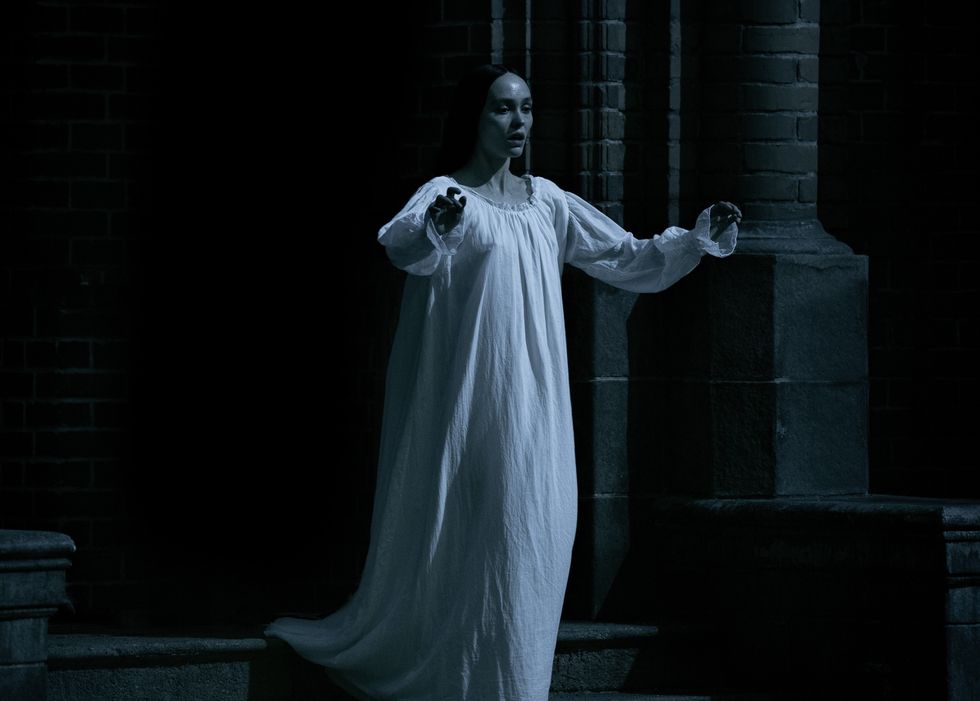 Lily-Rose Depp stars as Ellen Hutter in director Robert Eggers\u2019 Nosferatu, a Focus Features release.