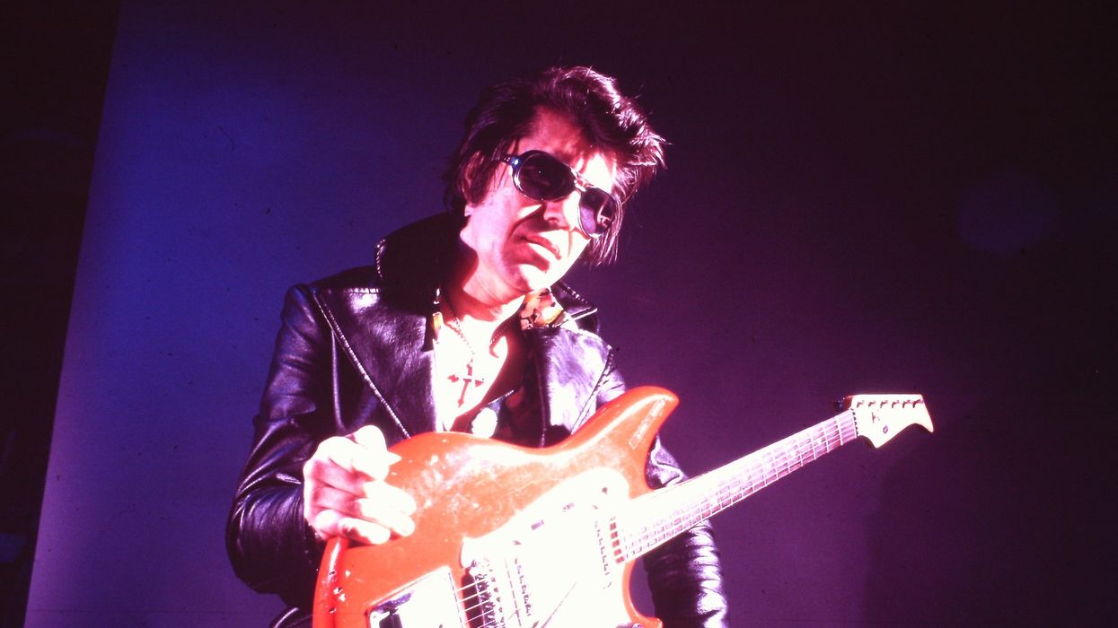 Link Wray, featured in the documentary RUMBLE