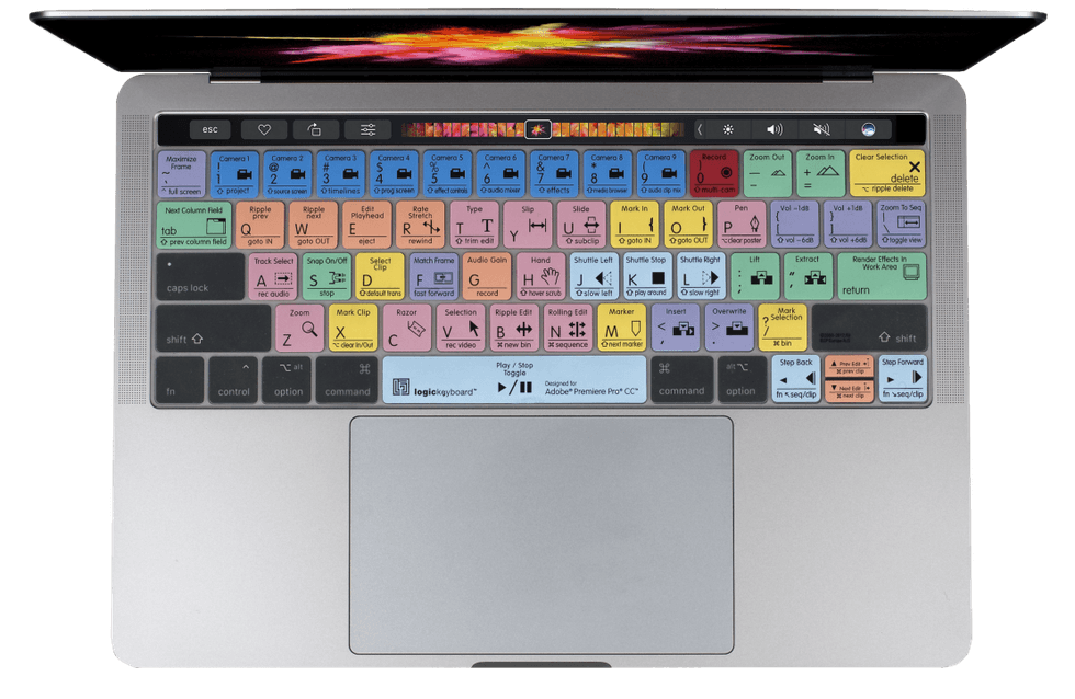 Logickeyboard LogicSkin MacBook Touch Bar Keyboard Cover 1