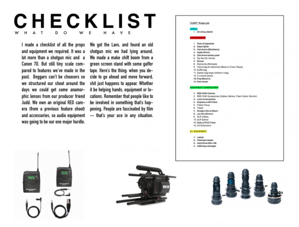 Loot_production_booklet_checklist_