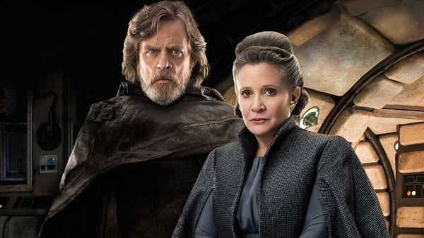 Luke and Leia in ‘Star Wars: The Last Jedi’