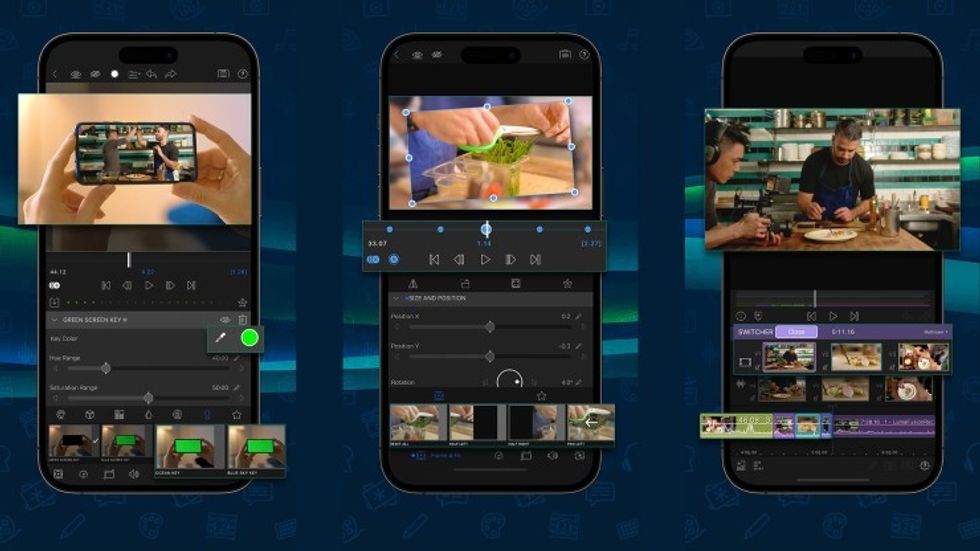 LumaFusion on iPhone