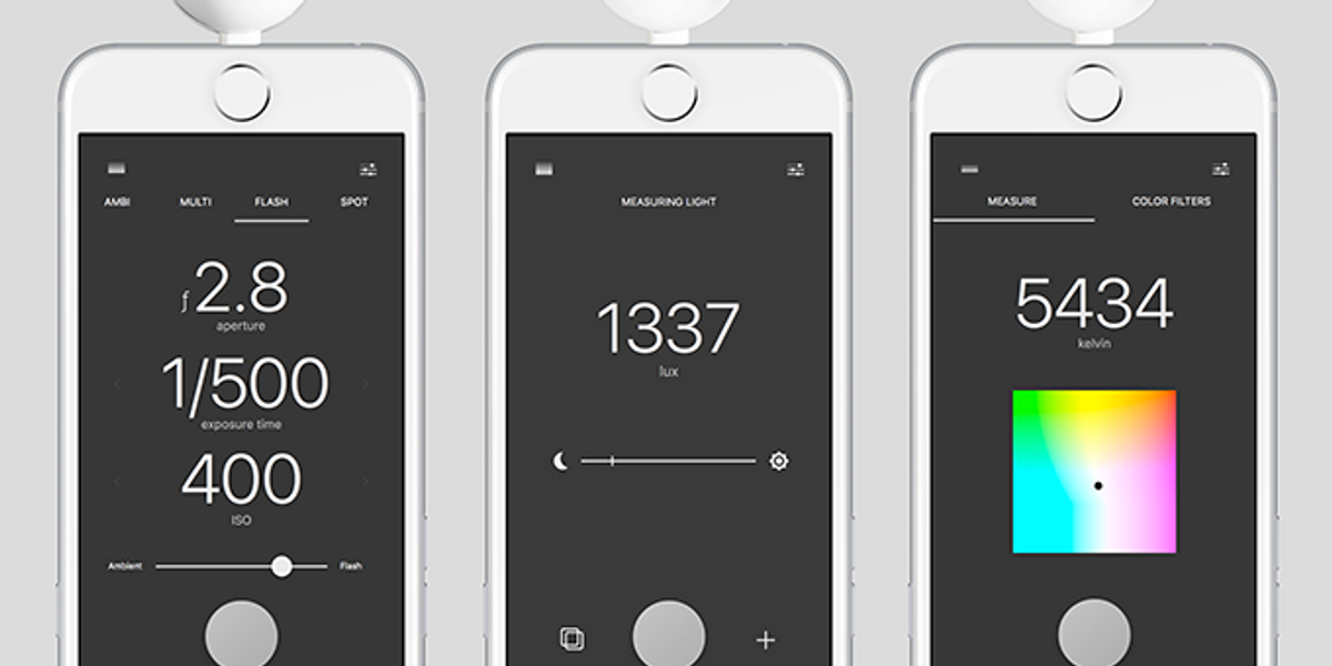 Turn Your iPhone Into a Fully Featured Light & Color Meter with Lumu Power