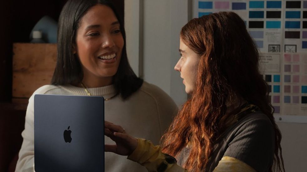 M2 Macbook Air In Use