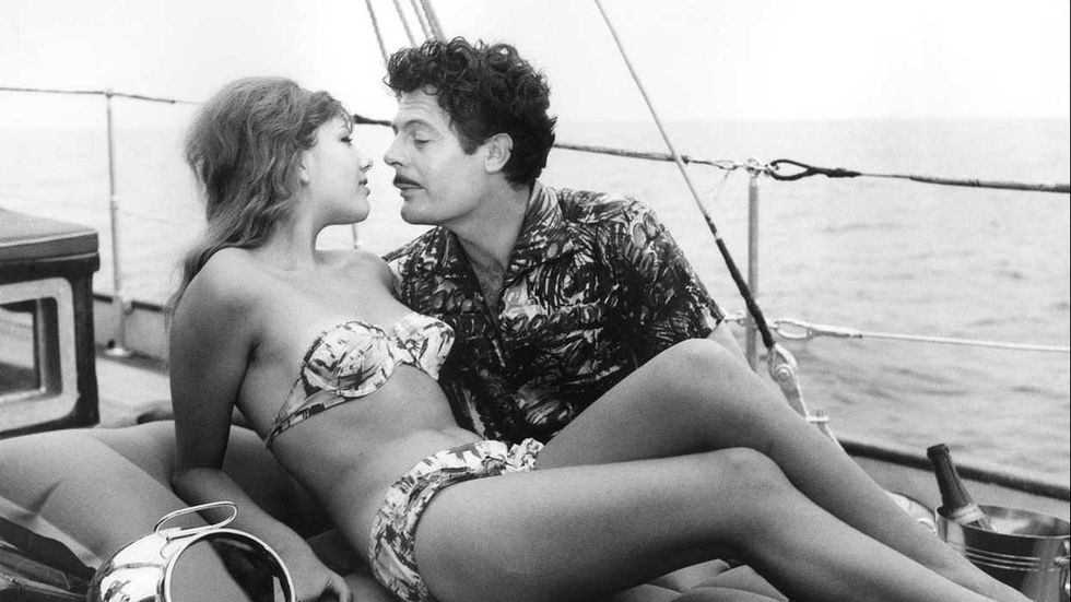Marcello Mastroianni and Stefania Sandrelli in \u2018Divorce Italian Style\u2019