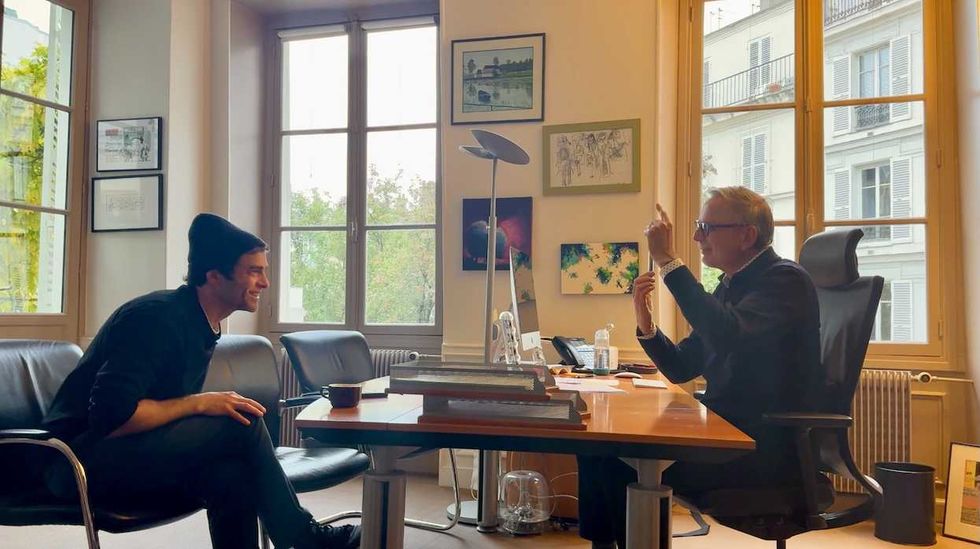 Marcus Mizelle interviews LA HAINE producer Christophe Rossignon in Paris
