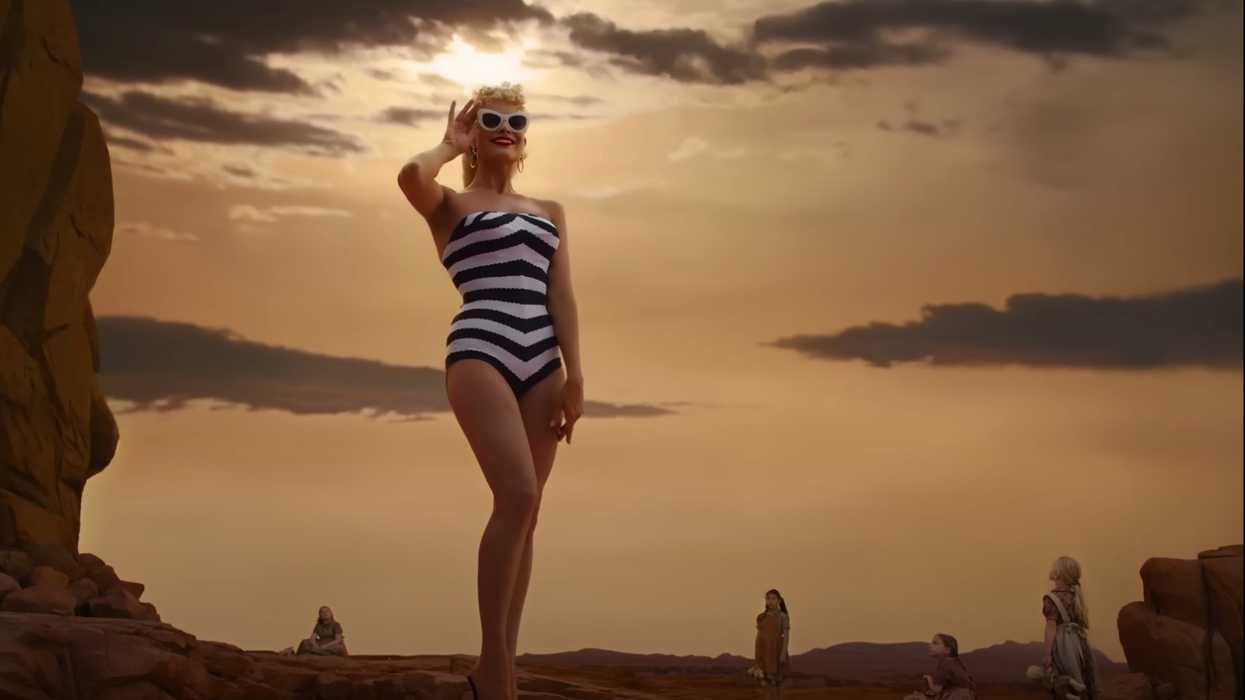 Margot Robbie as the first Barbie doll, 'Barbie'