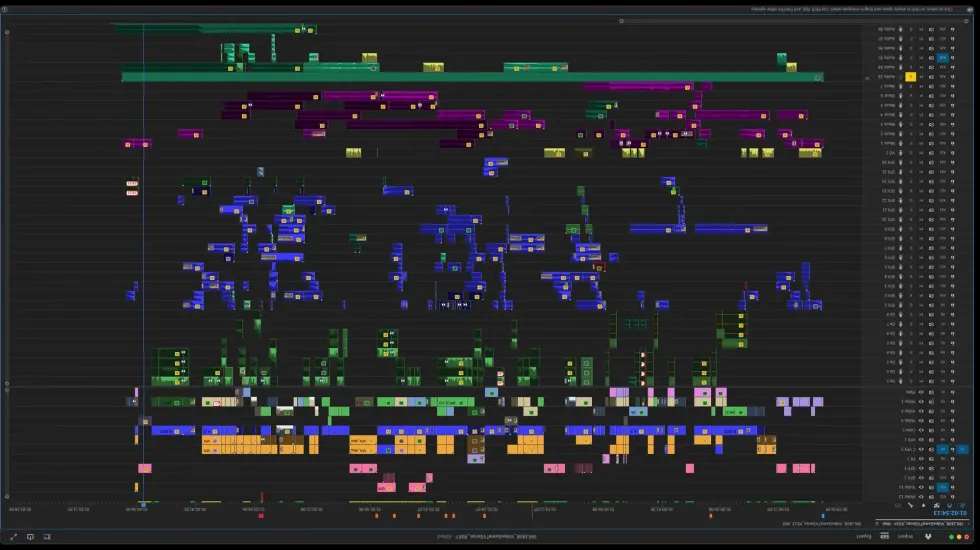 'Mario Kart Trailer' timeline in Adobe Premiere Pro\u200b