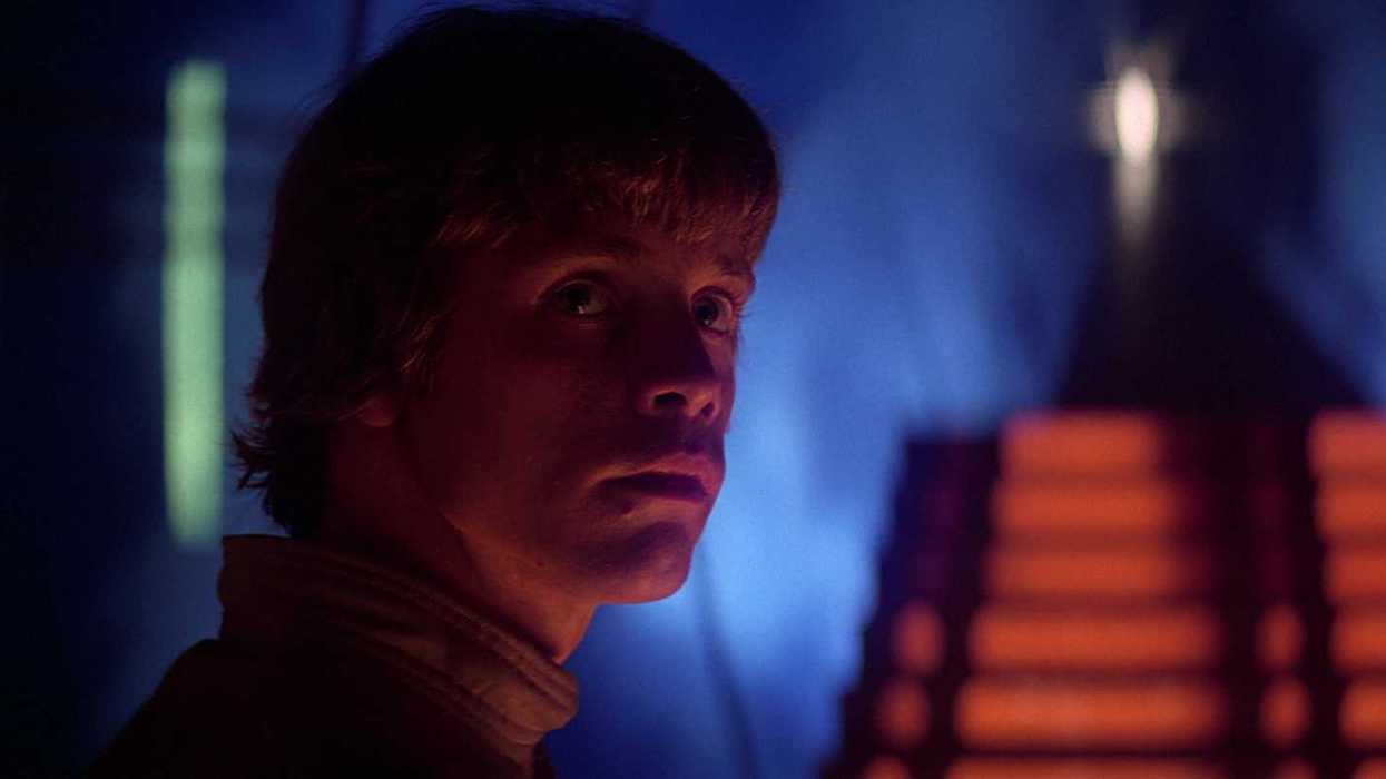 Mark Hamill in The Empire Strikes Back