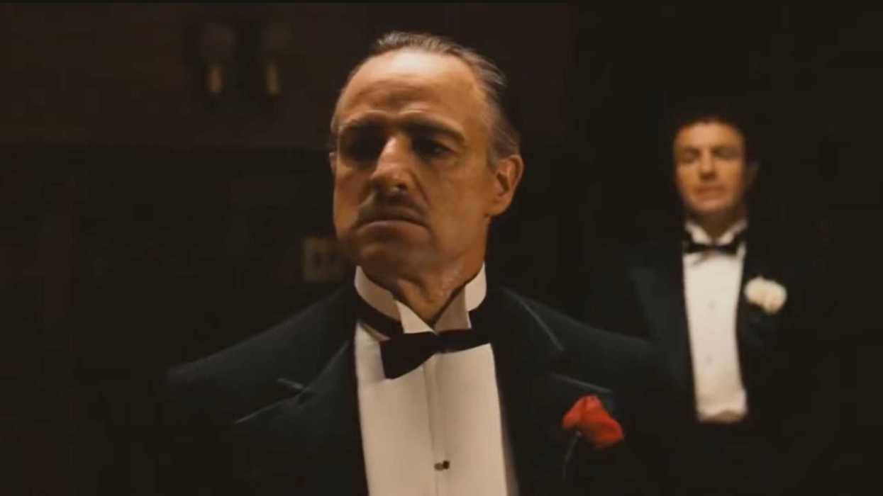 Marlon Brando in a still from ‘The Godfather’ (1972)