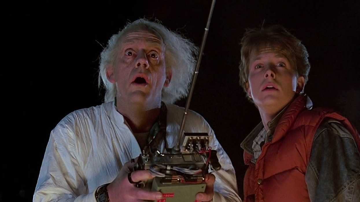 Marty and Dr. Emmett