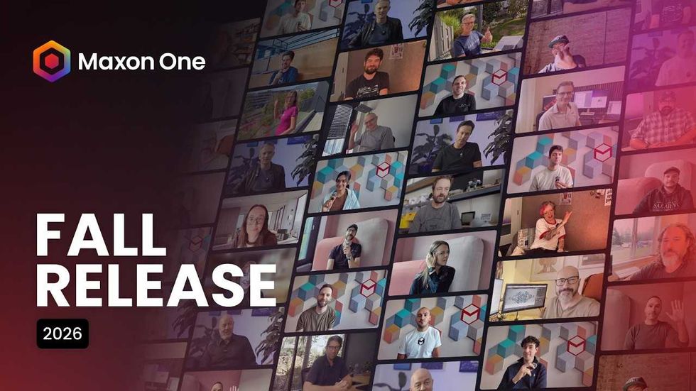 Maxon’s Fall 2026 Release Brings Bigger Worlds, Faster Workflows, and Major Updates