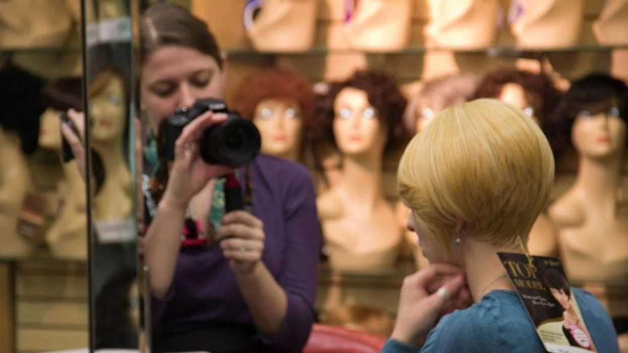 Me-filming-rebecca