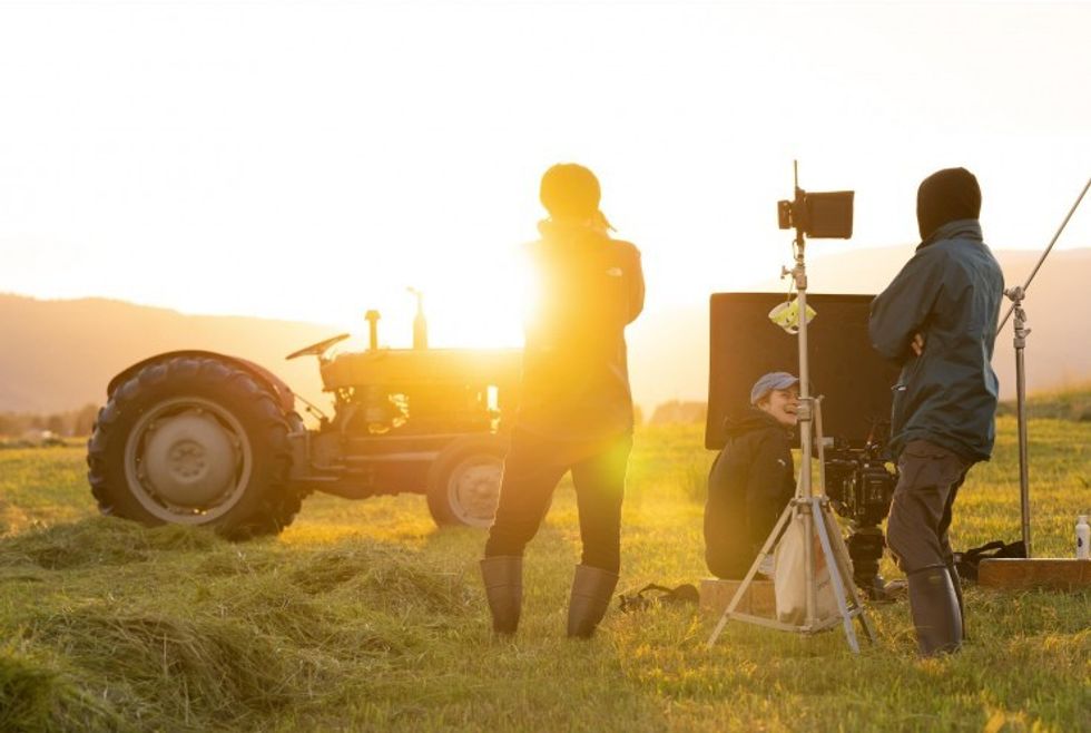 Meg_kettell_on_set_of_free_range_test_shoot_with_the_sony_fx9
