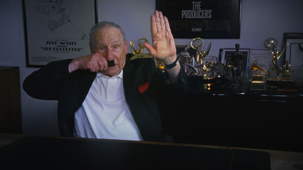 Mel Brooks in Ferne Pearlstein's The Last Laugh