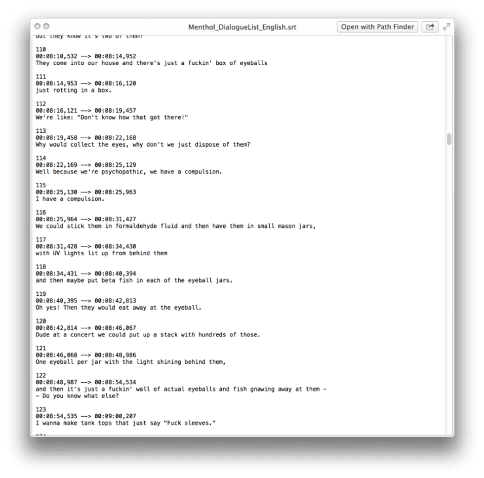Menthol-dialogue-list-srt