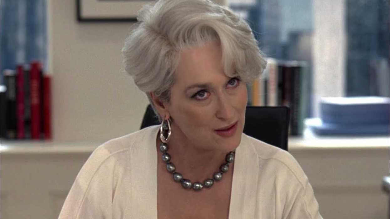 Meryl Streep as Miranda Priestly