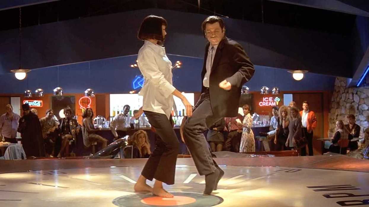 Mia and Vincent dancing in ‘Pulp Fiction’