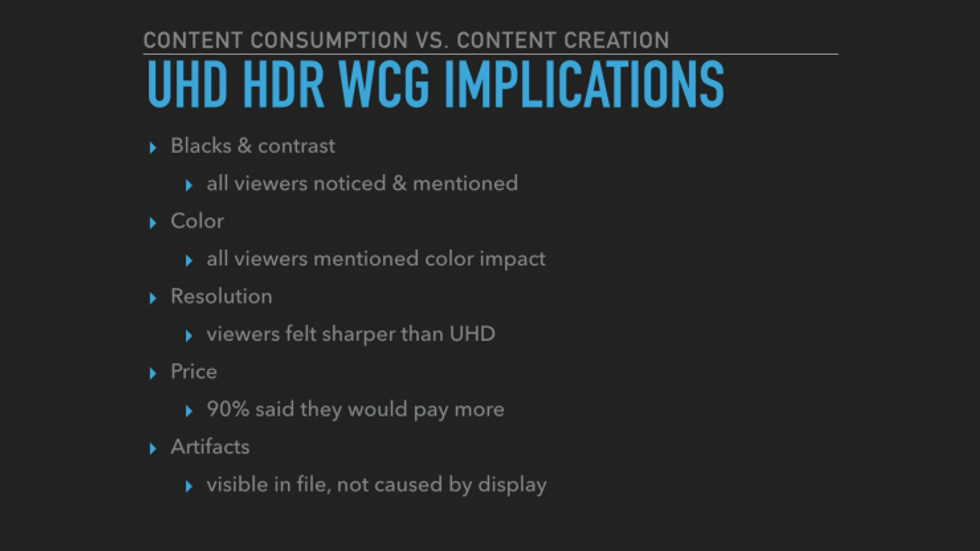 Michael Cioni HPA 2016 Talk UHD HDR WCG Implications