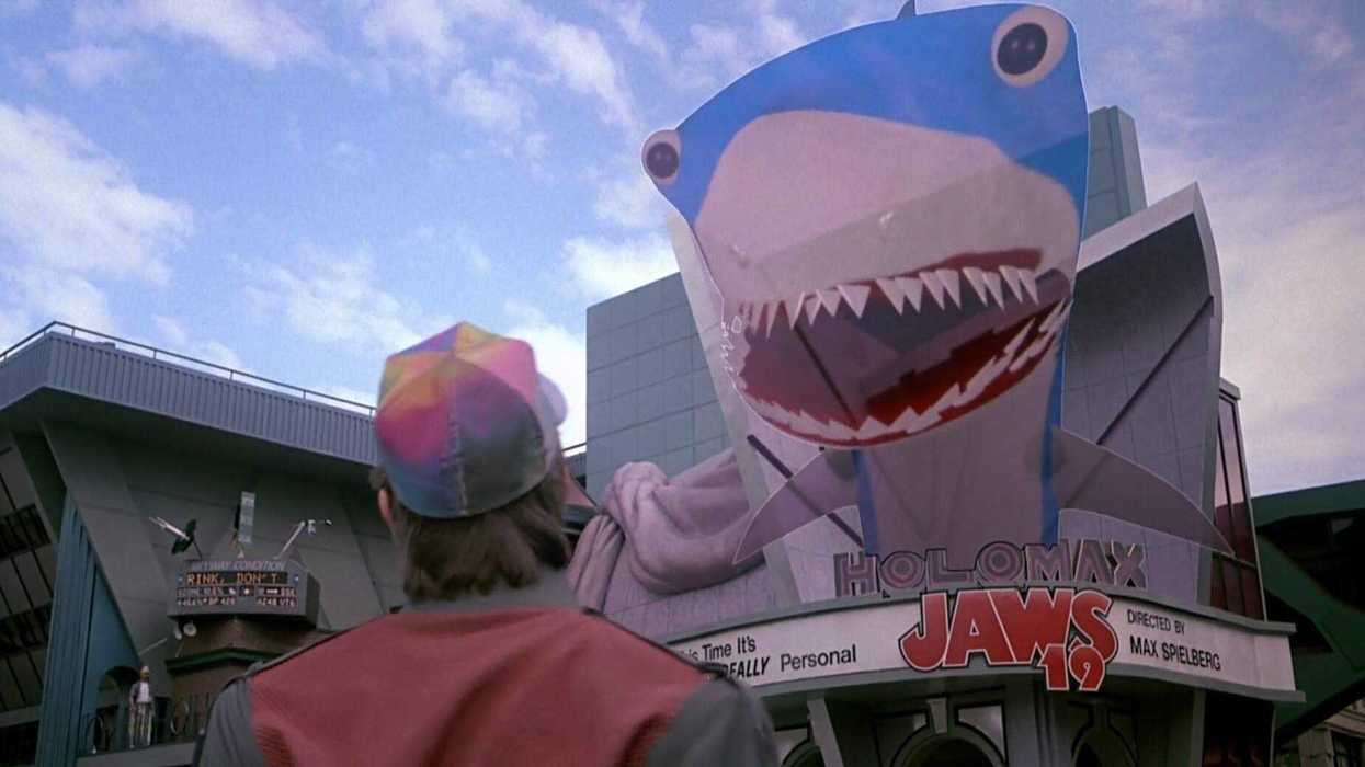 Michael J. Fox in a still from ‘Back to the Future Part II’ (1989)