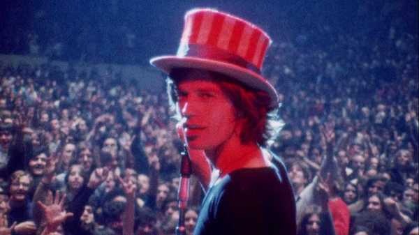 Mick Jagger in ‘Gimme Shelter’