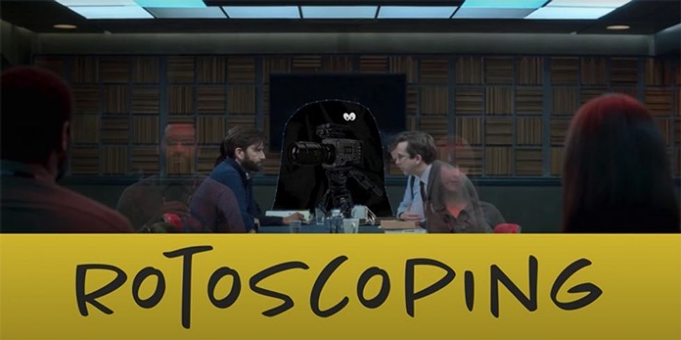 Mirror-trick-rotoscoping